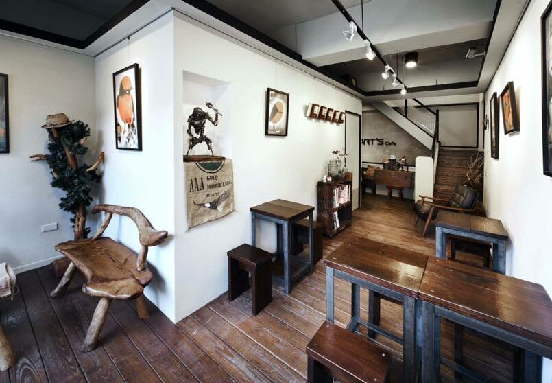 商業空間設計推薦｜阿特思咖啡八德路｜沐煦室內裝修設計