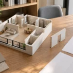 客變討論用的住宅模型與獨立隔間樣品